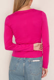 Flore Flore Max Tee in Fuchsia