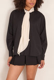 Sacai Suiting Shirt in Black