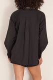 Sacai Suiting Shirt in Black