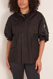 Sacai Cotton Weather Jacket in Black