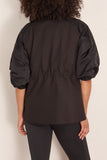 Sacai Cotton Weather Jacket in Black