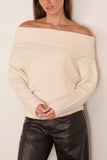 Loulou de Saison Sibyl Sweater in Ivory