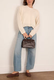 Loulou de Saison Anzor V-Neck Sweater in Ivory
