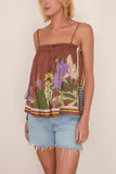 Alemais Alfie Ruched Top in Multi