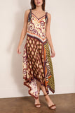 Alemais Wilson Silk Midi Dress in Multi
