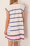 Lemlem Elina Caftan in Kibebi Marine