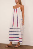 Lemlem Nia Slip Dress in Kibebi Marine