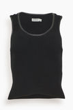 Simkhai Tops Cobain Tank Top in Black Simkhai Cobain Tank Top in Black