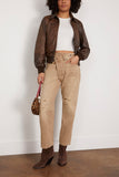 R13 Crossover Jean in Ash Khaki