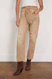 R13 Crossover Jean in Ash Khaki