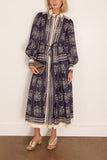 Alemais Banderrra Shirtdress in Ink