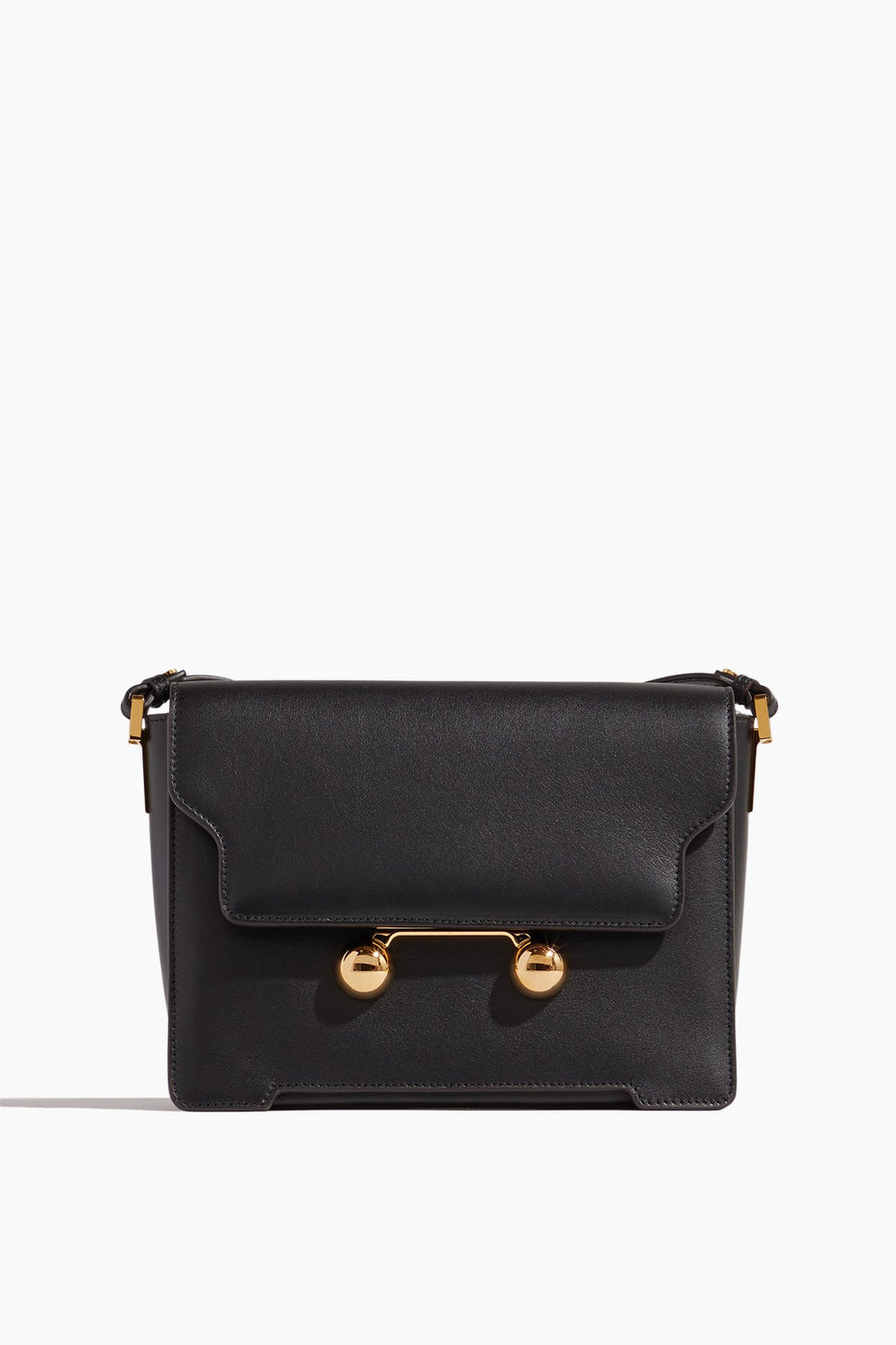 Marni Shoulder Bags Medium Trunkaroo Shoulder Bag in Black Marni Medium Trunkaroo Shoulder Bag in Black