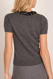 Simkhai Sophie Top in Charcoal Dusty Blue
