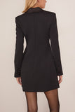 Simkhai Marina Blazer Mini Dress in Black
