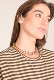 Plan C Double Chain Necklace in Multi