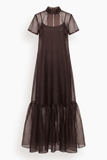 Staud Calluna Dress in Earth
