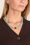 Lizzie Fortunato Hidden Stone Necklace in Blue