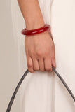 Lizzie Fortunato Ridge Cuff in Cherry/Red