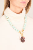 Lizzie Fortunato Desert Bloom Necklace in Amazonite
