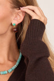 Lizzie Fortunato Umbria Earrings in Tiger's Eye