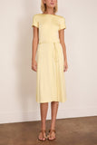 Another Tomorrow Fluid Wrap Dress in Honeysuckle
