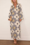 Lemlem Theodora Column Dress in Adey Soleil