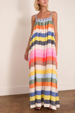 Lemlem Eda Slip Dress in Pariti Fiesta