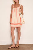 Lemlem Zina Swing Dress in Tigist Flame