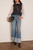 Sea Johanna Pintstripe Vest in Gray
