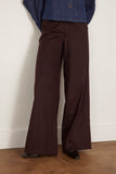 Forte Forte Wool Cloth High Waist Pants in Fondant