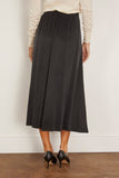 Forte Forte Cupro Midi Skirt in Black