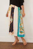 Forte Forte The Crown Print Twill Skirt in Night