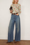 Forte Forte Bouquet Print Alpaca Roundneck Sweater in Lovely