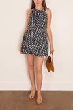 Staud Molly Mini Dress in Glasswork