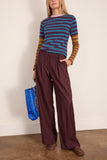 Staud Dillon Tee in Potter Stripe Multi