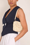 Staud Timmy Convertible Shoulder Bag in Cream