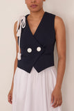Hellessy Pierre Vest in Navy
