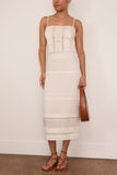Staud Corinna Dress in Ivory