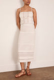 Staud Corinna Dress in Ivory