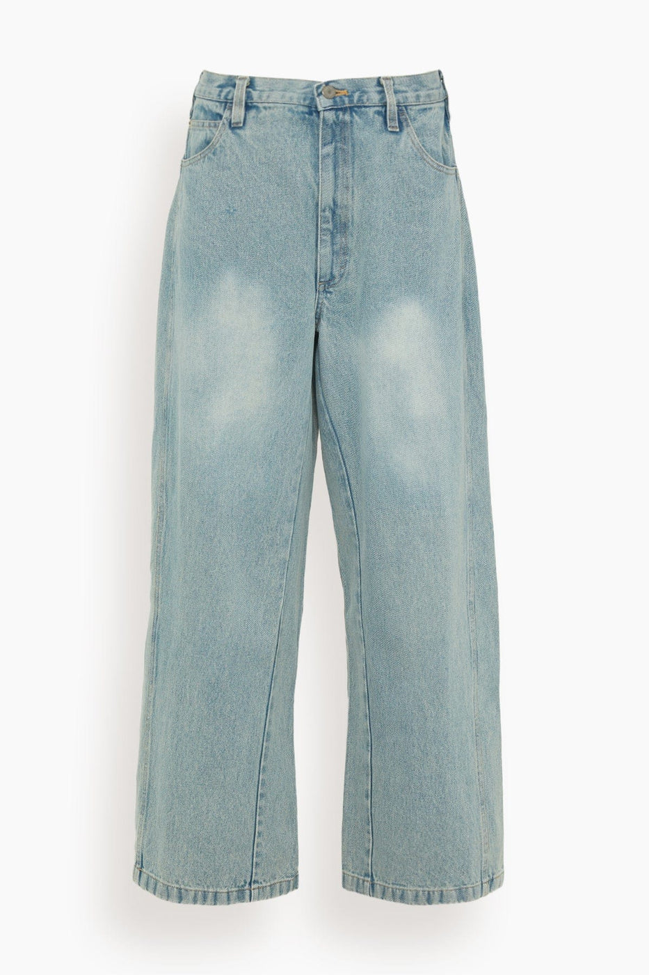 Sea Jeans Elena Denim Baggy Jeans in Denim Blue SEA Elena Denim Baggy Jeans in Denim Blue