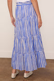 Lemlem Sanaa Skirt in Qeba Blue
