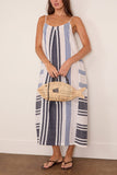 Lemlem Nia Slip Dress in Marina Blue