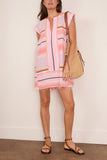 Lemlem Elina Caftan in Kiremiti Pink