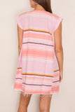 Lemlem Elina Caftan in Kiremiti Pink