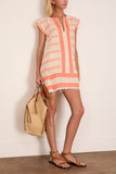 Lemlem Elina Caftan in Tigist Flame