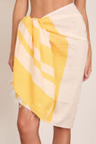 Lemlem Lema Sarong in Mezimuri Yellow