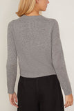 Nili Lotan Venus Sweater in Pebble Grey Heather