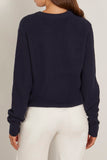 Nili Lotan Tarik Sweater in Dark Navy