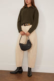 Nili Lotan Renata Sweater in Dark Pine Melange