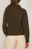 Nili Lotan Renata Sweater in Dark Pine Melange